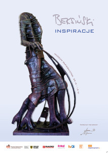 plakat wystawa Beksiński inspiracje plakat 72dpi