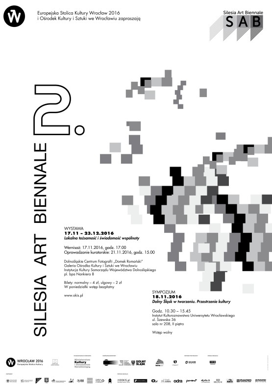 Plakat Silesia Art Biennale 2016