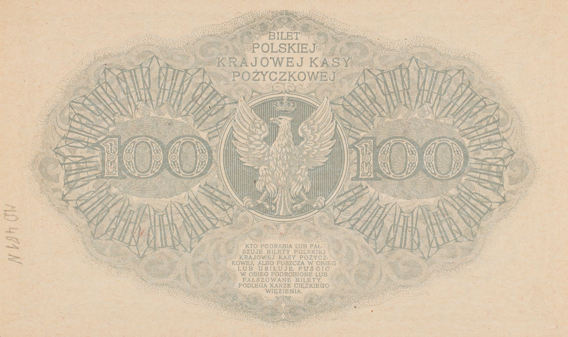 Banknot 100 marek polskich