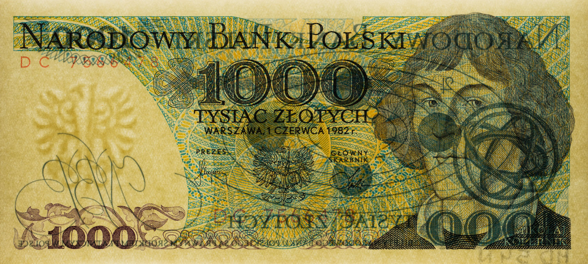 Banknot 1000 Złotych Muzeum Papiernictwa W Dusznikach Zdroju 8626