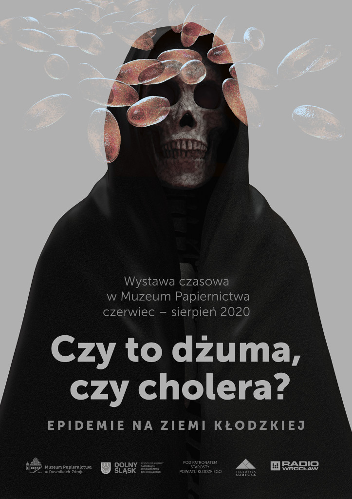 2020-06 wystawa Czy to dżuma czy cholera - plakat - internet