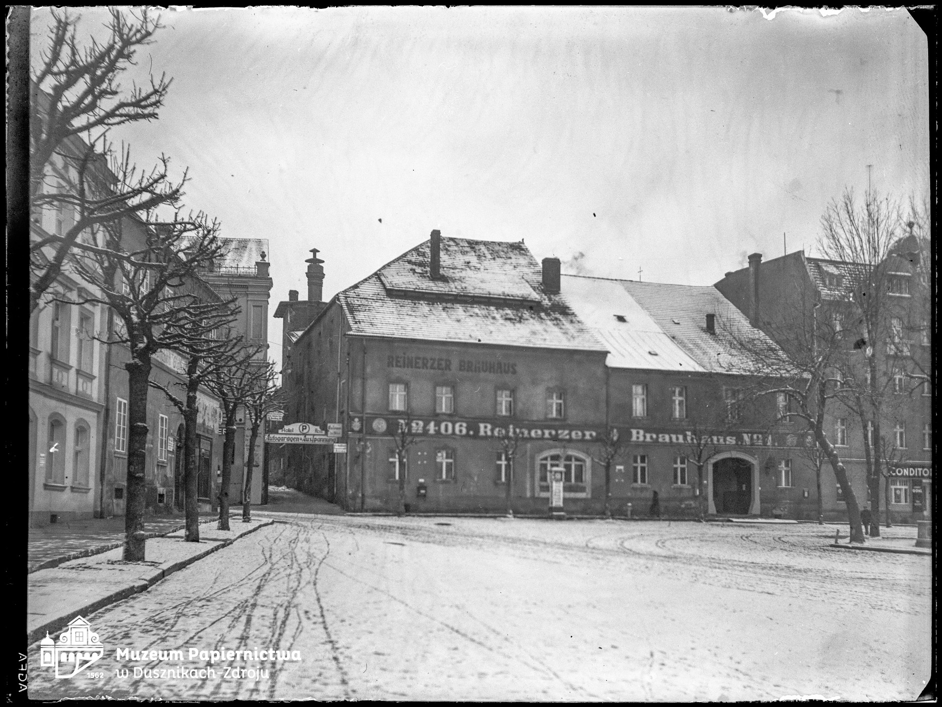 Zdjęcie przedstawiające piwiarnię "Reinerzer Brauhaus" w Bad Reinerz (Duszniki-Zdrój)