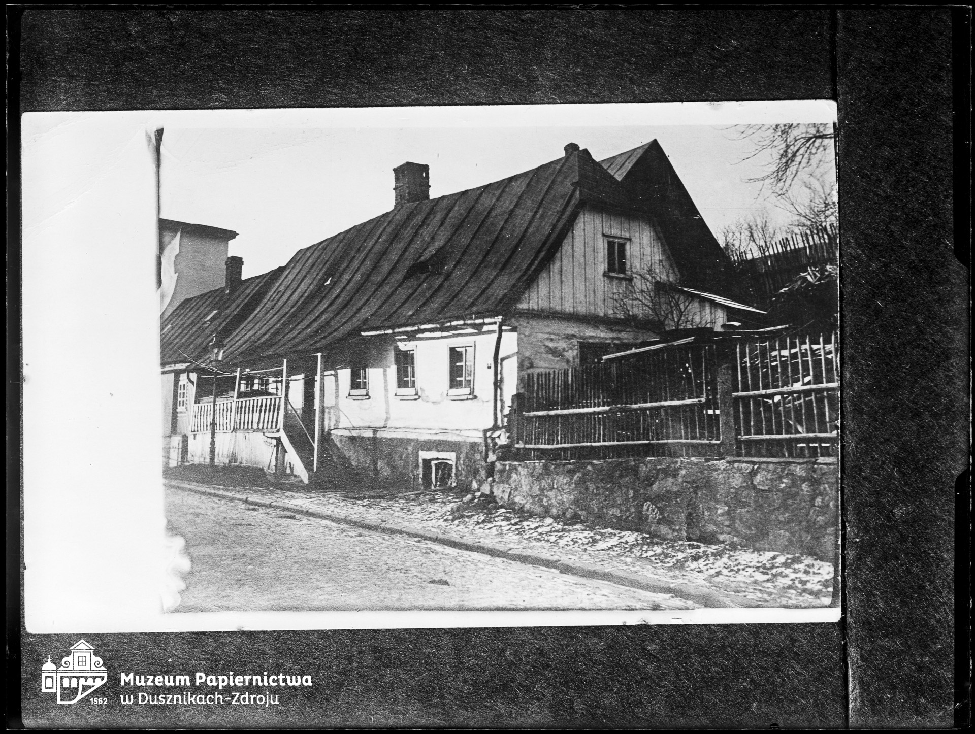 Zdjęcie przedstawiające nieistniejący dom Harold’a na Glatzer Strasse w Bad Reinerz (Duszniki-Zdrój)