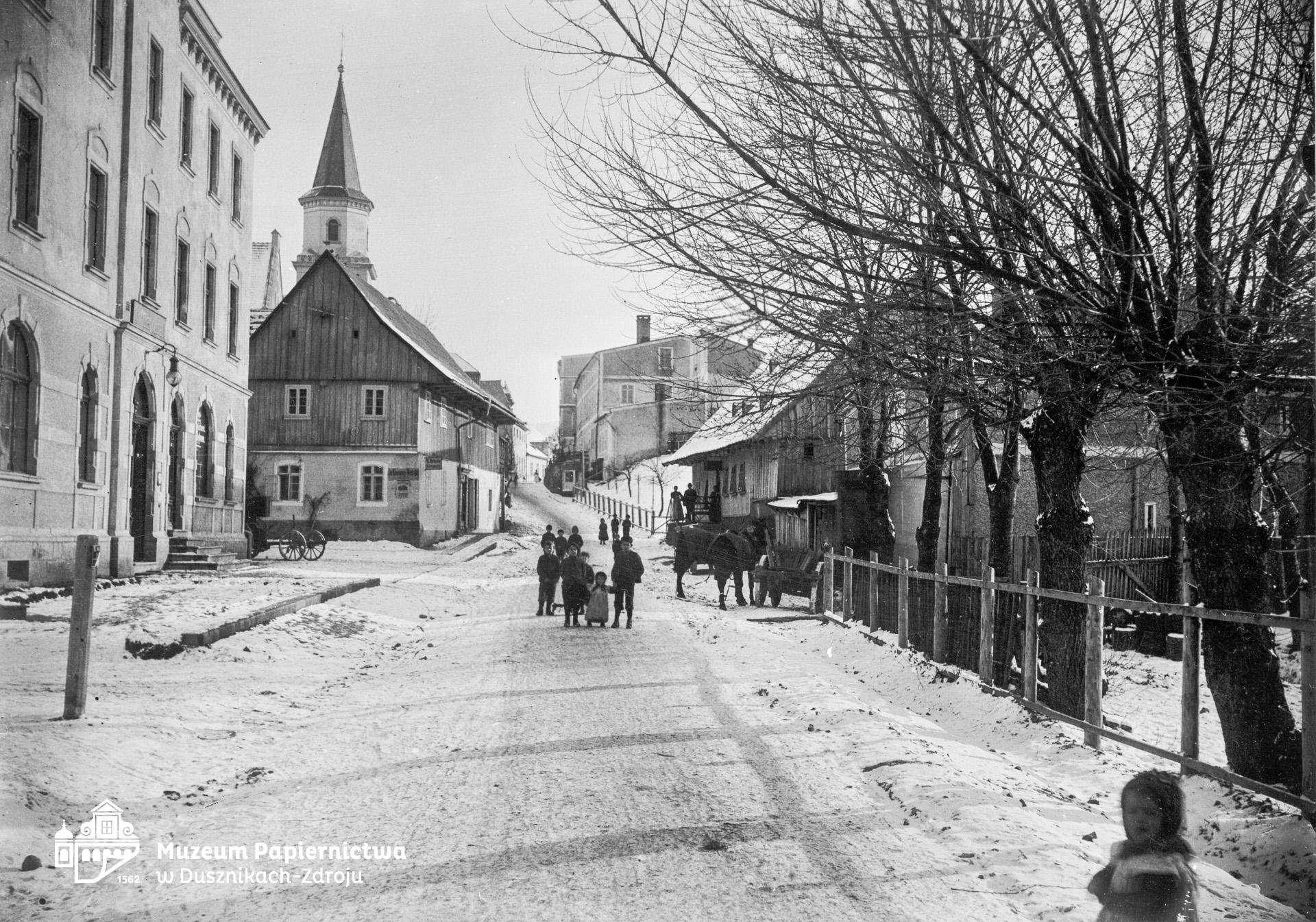 Zdjęcie przedstawiające Heuscheuer Strasse w Bad Reinerz (Duszniki-Zdrój)