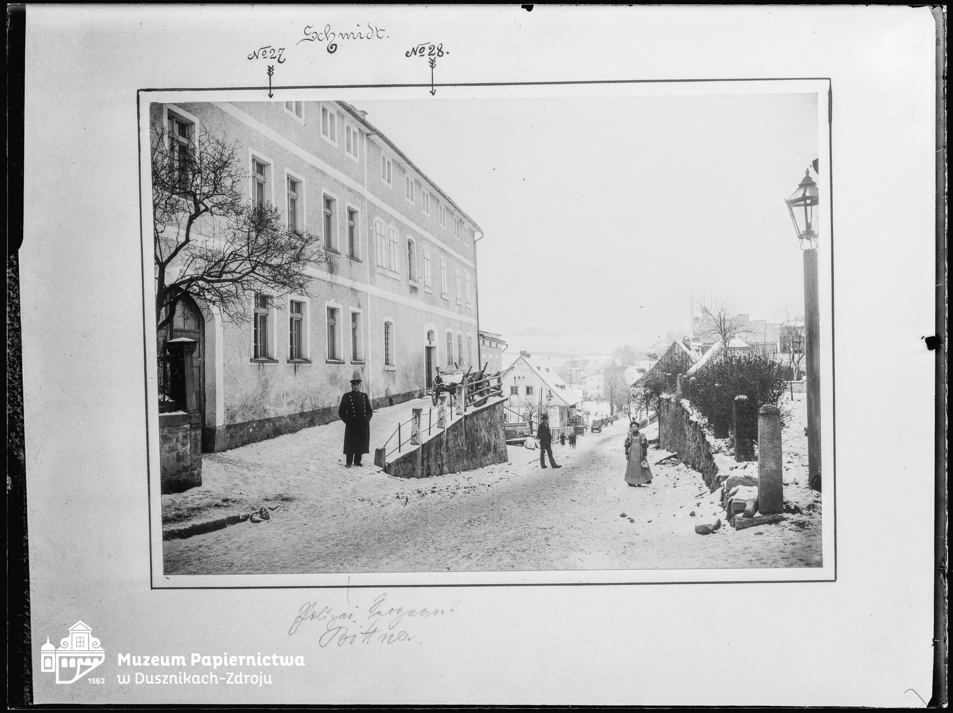 Zdjęcie przedstawiające Heuscheuer Strasse w Bad Reinerz (Duszniki-Zdrój)
